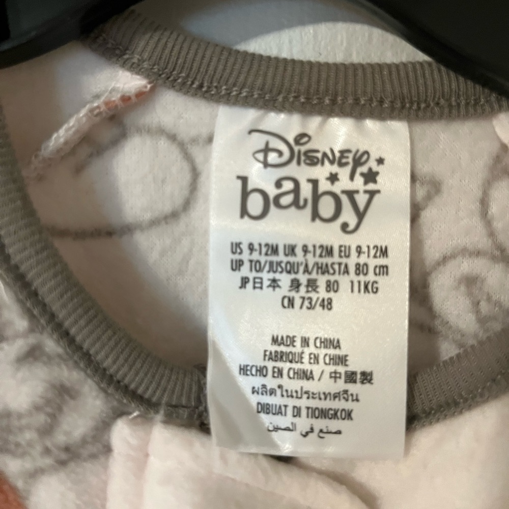 NWT  Disney baby Mickey Mouse sleeper - Picture 4 of 4